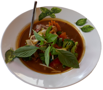Bò Thai-Basilikum
